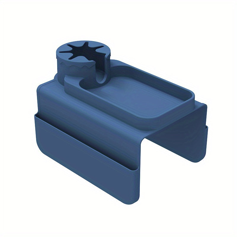 1pc Silicone Sofa Armrest Cup Holder - Multifunctional