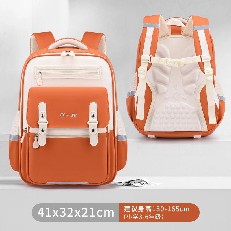 waterproof Children School Bags Girls boys Primary school backpack Orthopedic Backpack schoolbag kids book bag Mochila Infantil