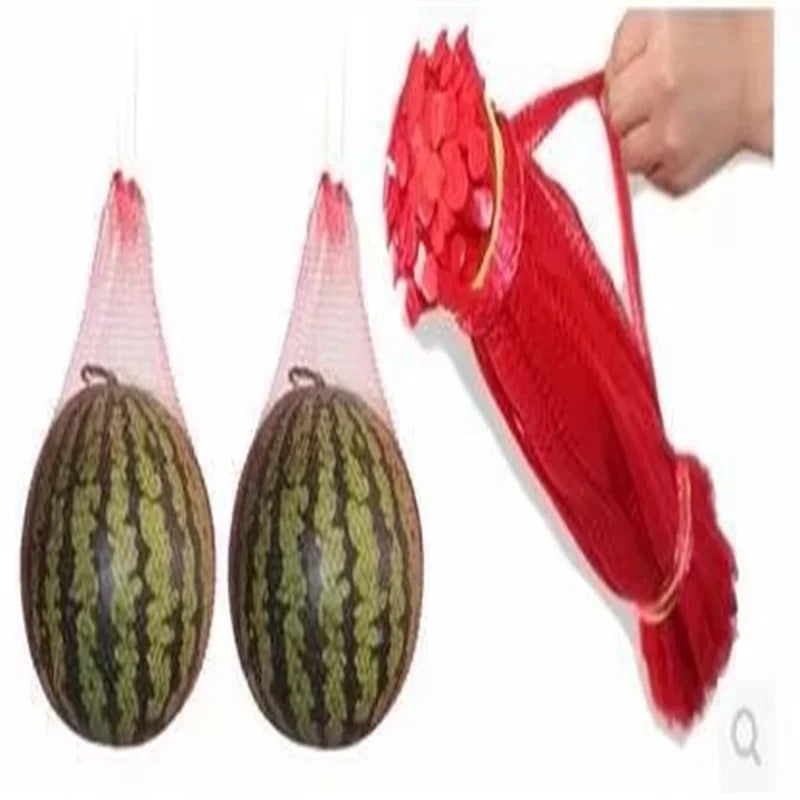 100pcs Plastic net bag packing mesh bag to receive packaging net food packaging net arts and crafts Gardening net