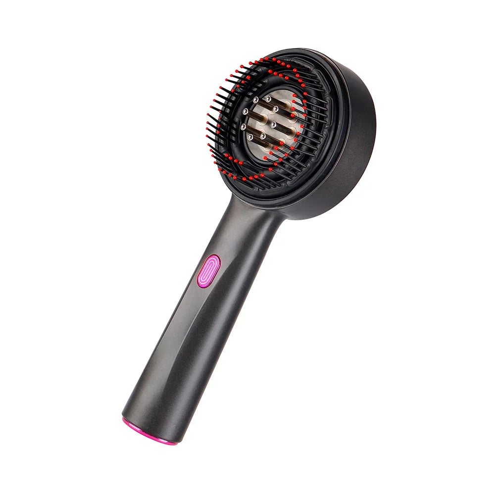 Electric Vibration Massage Comb Red Light Therapy Hair Growth Massage Scalp Brush Anti Hair Loss Liquid Oil Applicator Hair Care