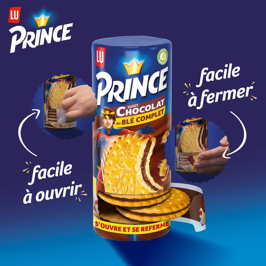 Biscuits fourrés tout chocolat au blé complet Prince
