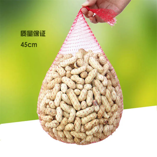 100pcs Plastic net bag packing mesh bag to receive packaging net food packaging net  arts and crafts Gardening net