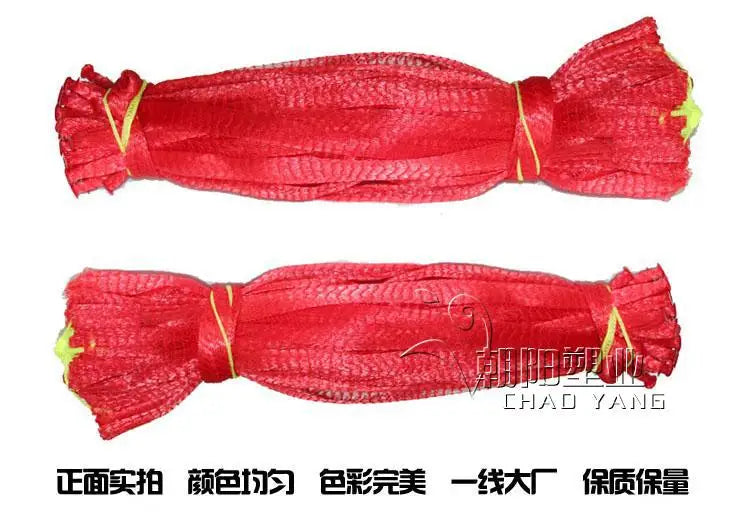 100pcs Plastic net bag packing mesh bag to receive packaging net food packaging net  arts and crafts Gardening net