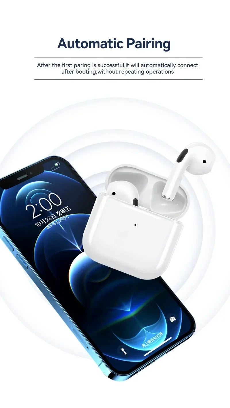 Wireless earphones Air Pro 4 Bluetooth in ear earphones Pro4 earphones are suitable for all iPhone earphones, a great gift