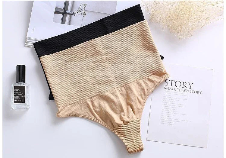 CXZD Tummy Control Panties Shapewear for Women High Waist Butt Lifter Shaping Thong Waist Trainer Slimming Bodyshaper Corset
