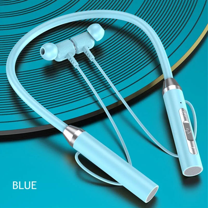 Neckband Magnetic Earphones Bluetooth Wireless Headphones Bluetooth Sport Running Earbuds Waterproof Bluetooth Headset With Mic