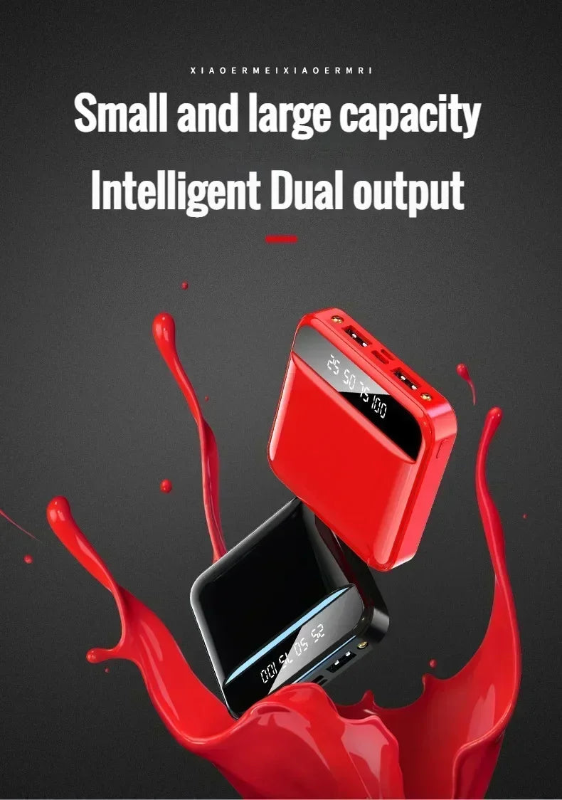 Xiaomi Power Bank 30000mAh Mini Power Bank Pocket Power Bank Small Portable Fast Charging Power Bank Mobile Phone Accessories