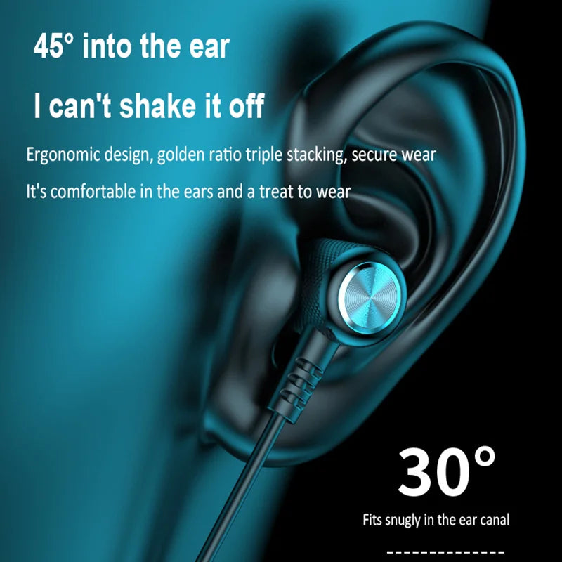 Bluetooth Neckband Earphones Wireless Headphones HIFI Stereo Sport Neck-hanging TWS Bluetooth Headset with Mic Magnetic Earbuds