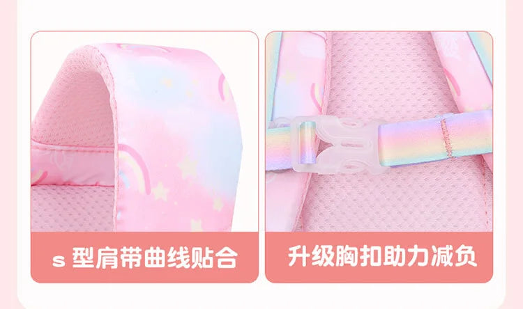 Princess Orthopedic Kids School Bag 2025 Children's Backpack for Girls Primary School Book Bag - Sustainable & Comfortable