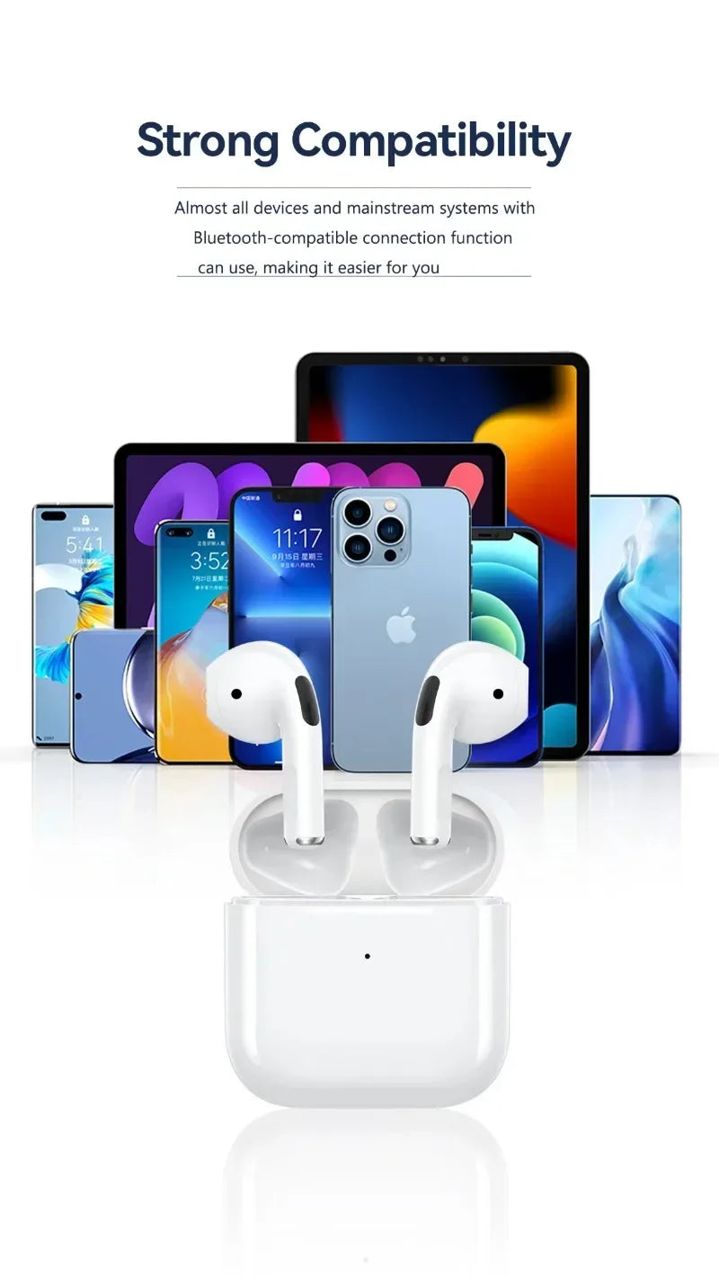 Wireless earphones Air Pro 4 Bluetooth in ear earphones Pro4 earphones are suitable for all iPhone earphones, a great gift