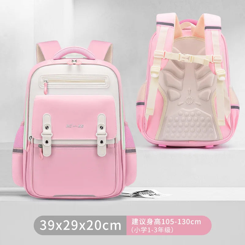 waterproof Children School Bags Girls boys Primary school backpack Orthopedic Backpack schoolbag kids book bag Mochila Infantil