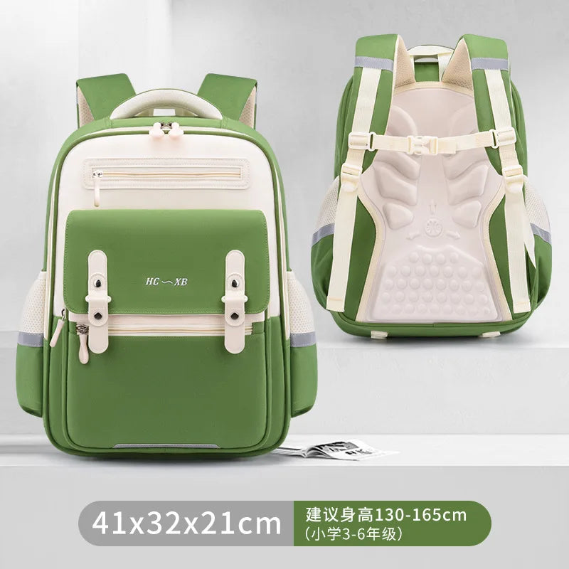 waterproof Children School Bags Girls boys Primary school backpack Orthopedic Backpack schoolbag kids book bag Mochila Infantil