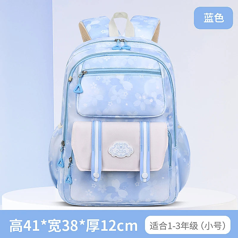 Princess Orthopedic Kids School Bag 2025 Children's Backpack for Girls Primary School Book Bag - Sustainable & Comfortable