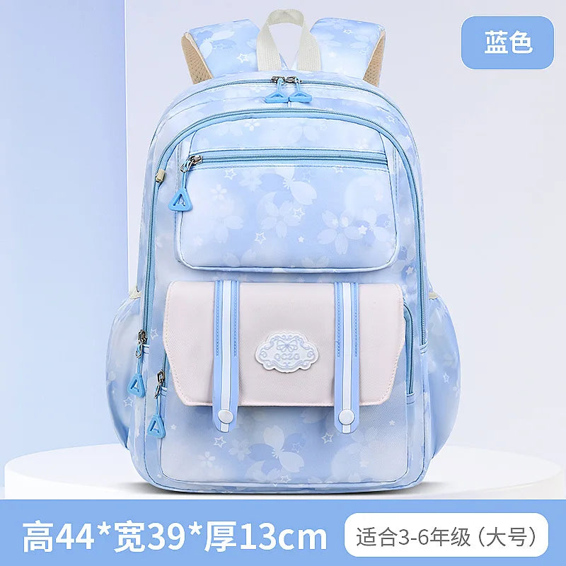 Princess Orthopedic Kids School Bag 2025 Children's Backpack for Girls Primary School Book Bag - Sustainable & Comfortable