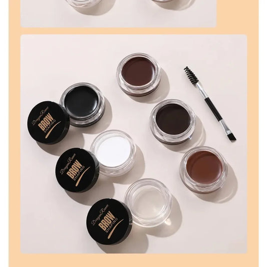 Dragon Ranee 6color Wild Eyebrow Styling Eyebrow Cream Styling Eyebrow Gel Soap Wax White Eyebrow Cream