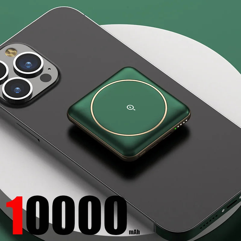 30000mAh Large Capacity Super Fast Charging YM-545 Portable Power Bank Magnetic Wireless Charging Power Bank Mobile Power Bank