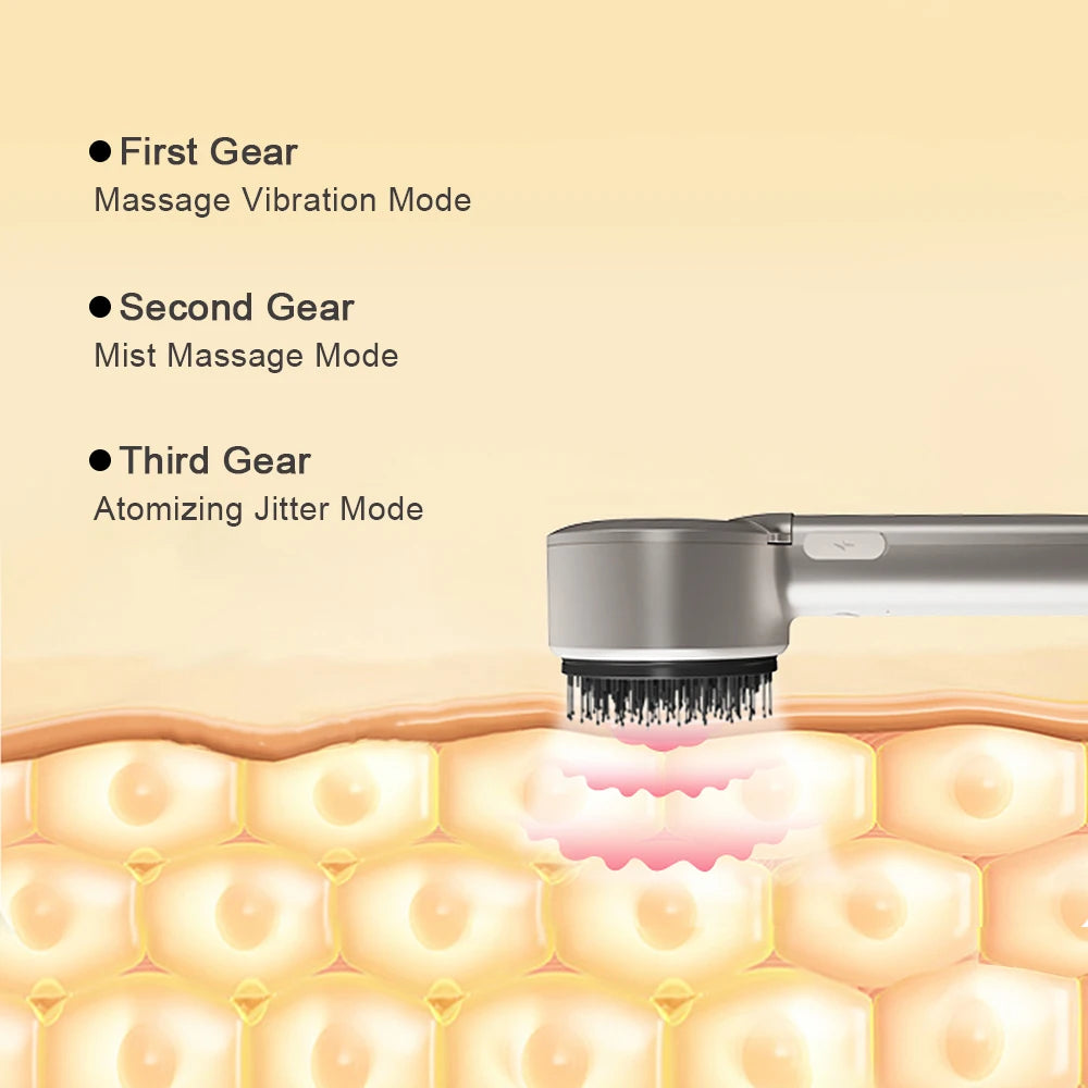Red Light Vibration Head Massage Comb Electric Massage Comb Oil Applicator Nourishing Scalp Brush Hair Growth Anti Hair Loss