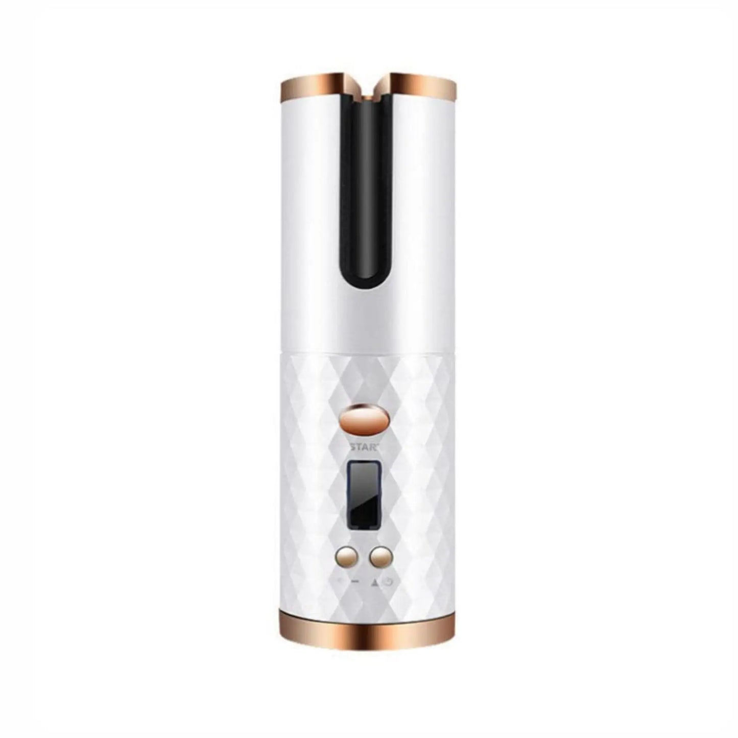 Automatic Rotation Iron, Cordless Iron, 6 Temperature Modes LCD Display Cordless Automatic Hair Roller for wavy hair