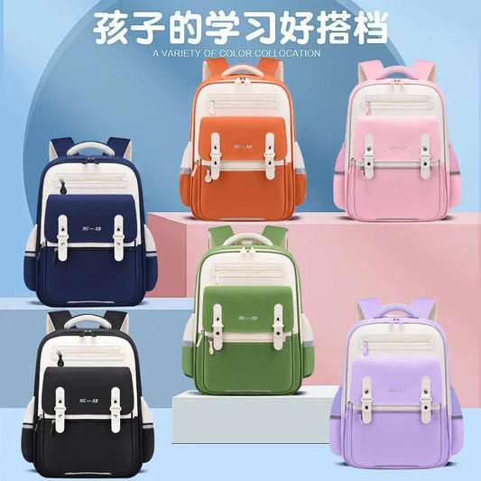 waterproof Children School Bags Girls boys Primary school backpack Orthopedic Backpack schoolbag kids book bag Mochila Infantil