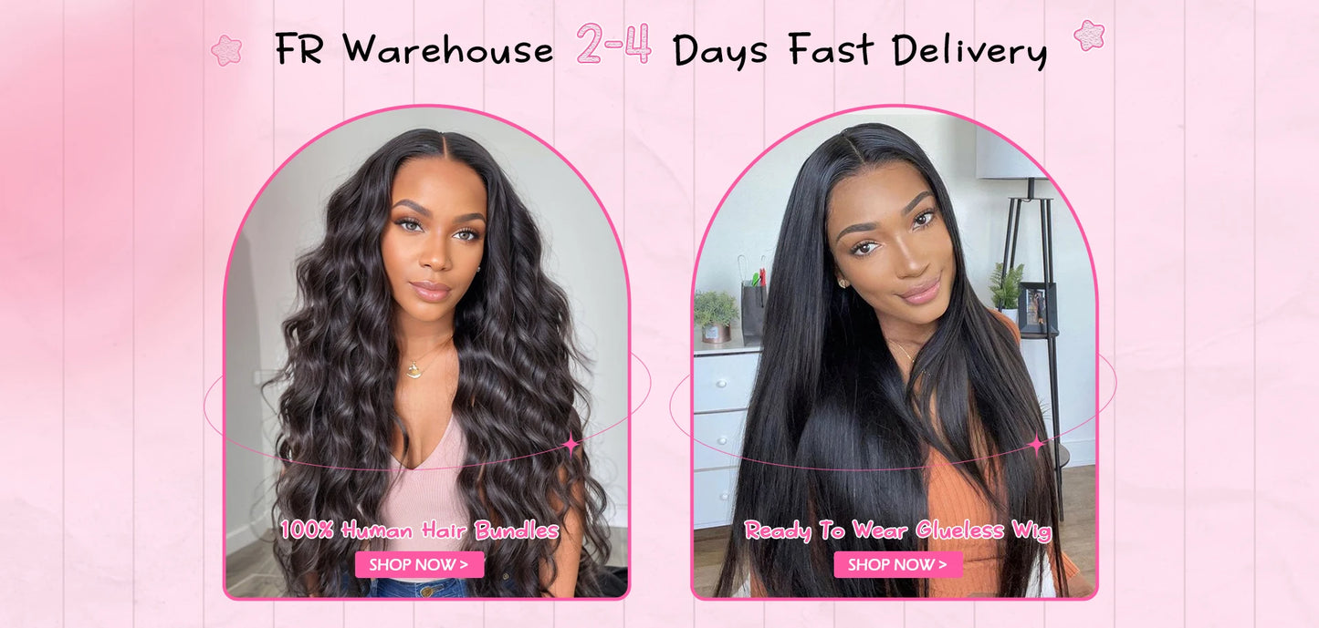 Straight 6x4 Glueless Wig 4x4 Human Hair Ready To Wear Preplucked Transparent Lace Closure Frontal Wigs For Women